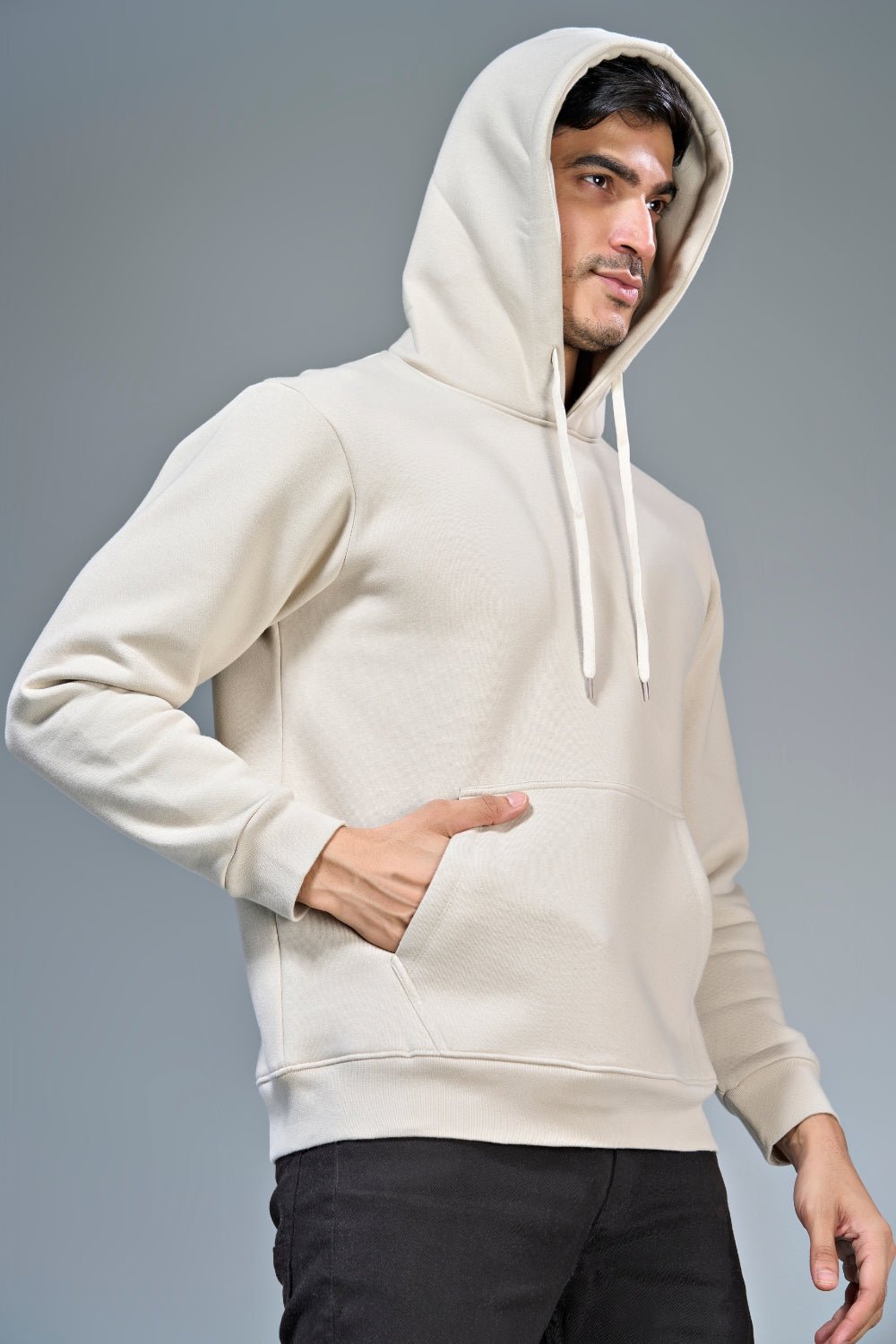LT.Grey Hoodie Hoodies Maxzone Clothing